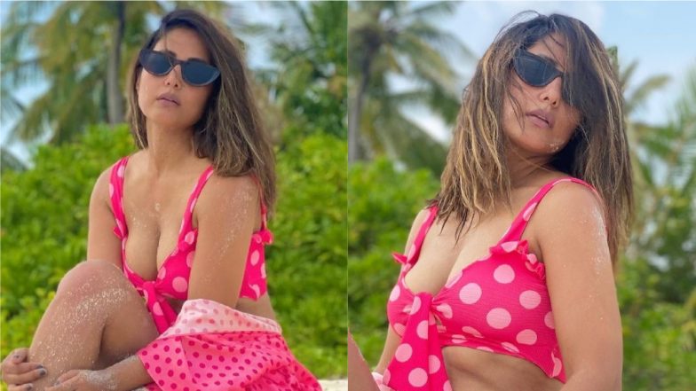 Hina Khan Bold Photos: टीवी की हॉट एक्ट्रेस हिना खान का गुलाबी अवतार देख दंग हुए फैंस, हॉट और बोल्ड फोटोज हुई Viral