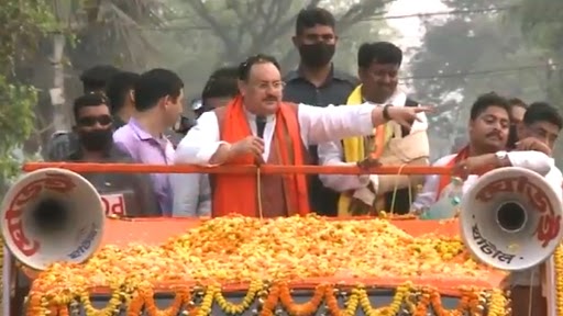 West Bengal: जेपी नद्दा ने ममता बनर्जी पर साधा निशा, कहा- दीदी बौखला गई हैं, ये बताता है कि उनके के हाथ से चुनाव निकल गया है