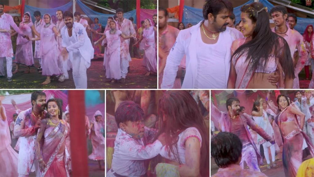 मोनालिसा का होली गाना हुआ वायरल 