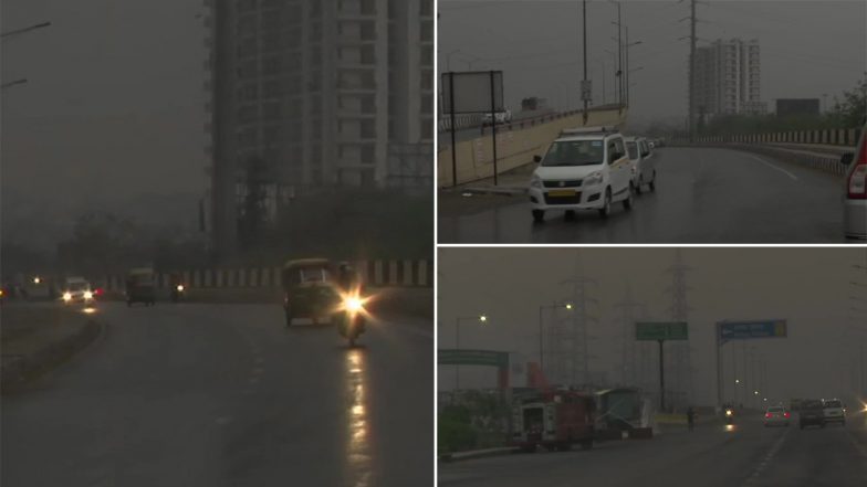 Delhi-NCR Rains: अंधेरा आसमान और बादलों की गडगडाहट ने दिल्लीवासियों को दिलाई मानसून की याद, देखें वीडियो