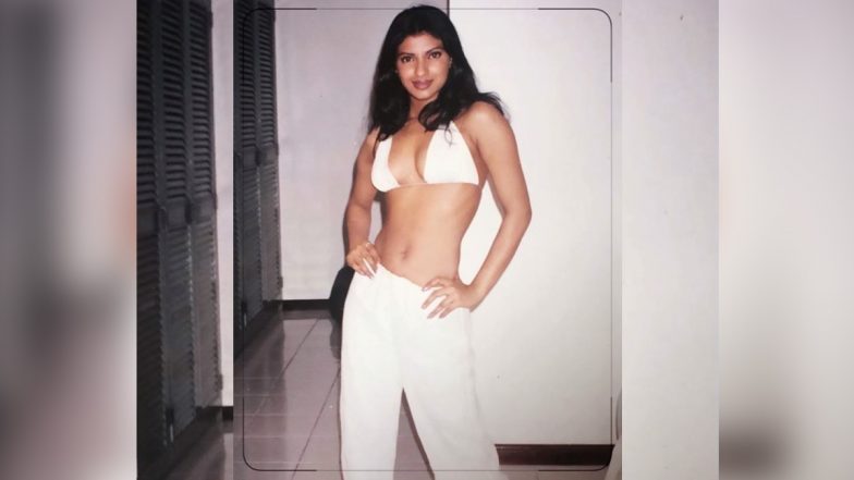 Priyanka Chopra ने थ्रोबैक फोटो में दिखाया अपना ग्लैमरस अंदाज, बिकिनी टॉप में आई नजर