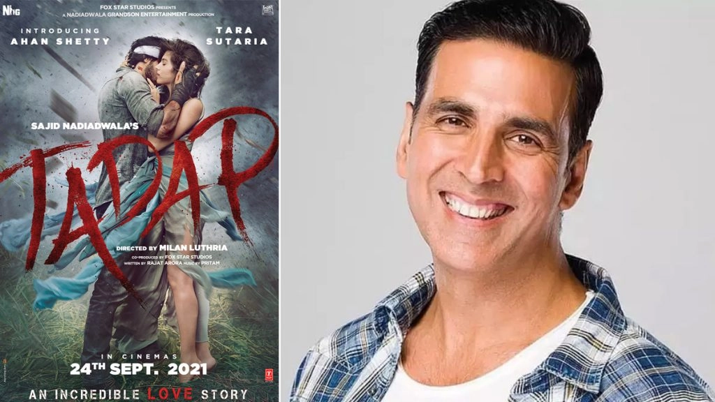 अक्षय कुमार ने अहान की फिल्म का पोस्टर किया शेयर 