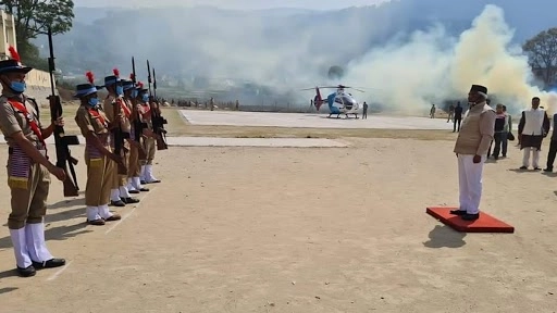 बीजेपी प्रदेश अध्यक्ष मदन कौशिक को पुलिस ने दिया गार्ड ऑफ ऑनर,  एसपी ने दिया जांच का आदेश