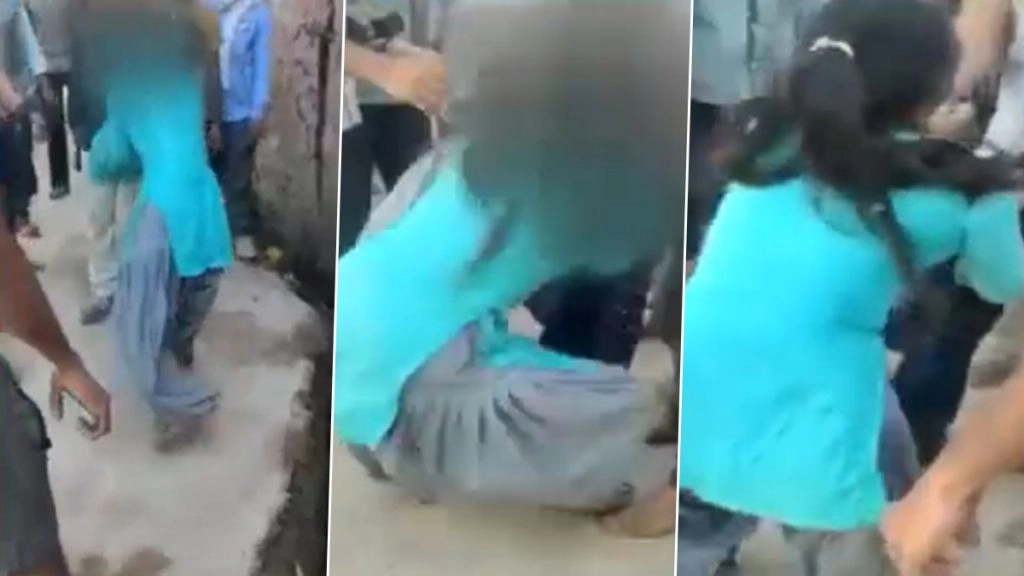 Bharatpur: राजस्थान के भरतपुर में प्रेमी जोड़े पर भीड़ का हमला, लड़की के साथ मारपीट का वीडियो वायरल