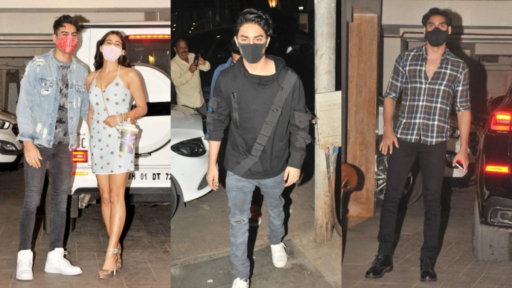 इब्राहीम की जन्मदिन पार्टी में सितारों का मेला 