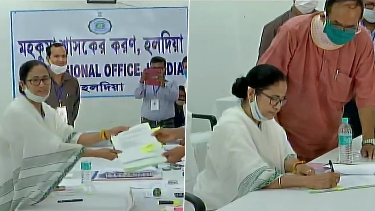 WB Assembly Election 2021: ममता बनर्जी ने नंदीग्राम से दाखिल किया नामांकन, कहा- अपनी जीत को लेकर आश्वस्त हूं