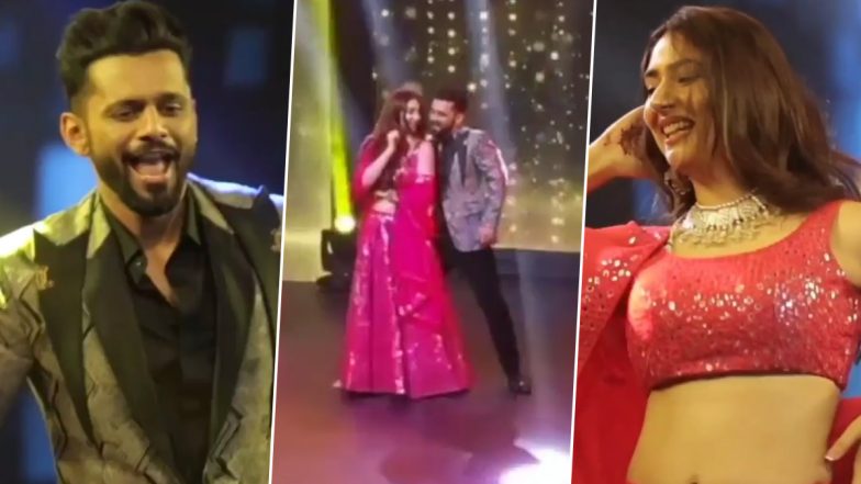 VIDEO: Rahul Vaidya और Disha Parmar ने बॉलीवुड गानों पर किया धमाकेदार डांस, दोस्त की शादी में खूब जमाया रंग