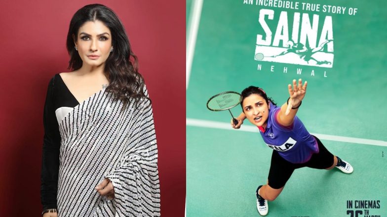 Saina Review: रवीना टंडन ने परिणीति चोपड़ा की फिल्म साइना की तारीफ, बताया- Must Watch
