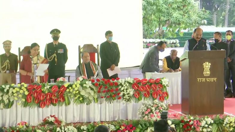 Uttarakhand Cabinet Expansion: उत्तराखंड में तीरथ सिंह रावत कैबिनेट का हुआ विस्तार, इन नेताओं ने ली मंत्री पद की शपथ