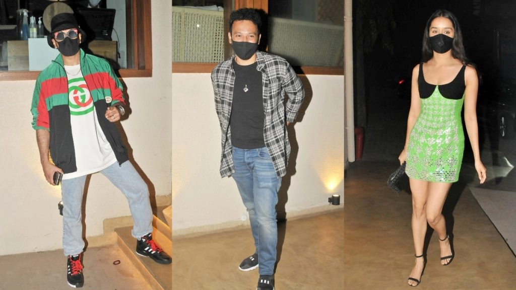 रोहन की बर्थडे पार्टी में श्रद्धा कपूर 