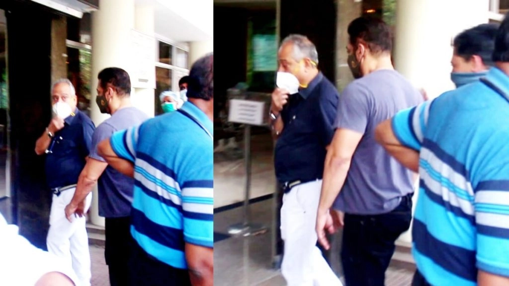 सलमान खान को लगी कोरोना वैक्सीन 