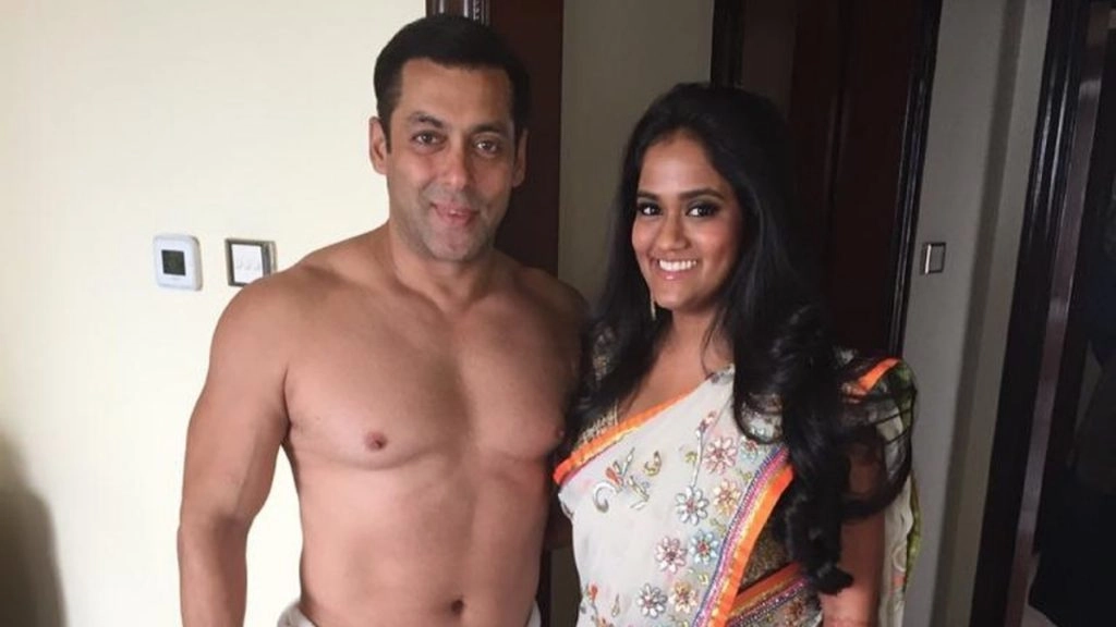 अर्पिता खान ने सलमान के साथ फोटो की शेयर