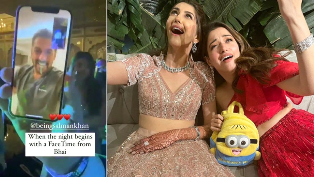 सलमान खान ने वीडियो कॉल करके पूरी की दुल्हन को ख्वाहिश, शादी में तमन्ना भाटिया ने जमाया रंग