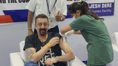 Sanjay Dutt ने लगवाई कोरोना वैक्सीन, सोशल मीडिया पर फोटो हुई वायरल