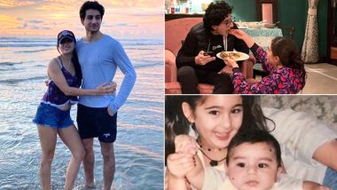 Ibrahim Ali Khan के जन्मदिन पर बड़ी बहन Sara Ali Khan ने ये कैंडिड फोटोज शेयर कर लिखा बेहद नटखट संदेश