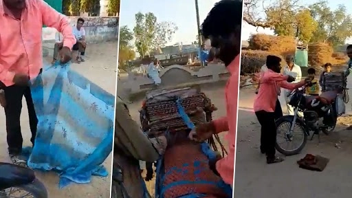  जुगाड़ की मशीन से शख्स ने मिनटों में बनाई पुरानी साड़ी की रस्सी, वीडियो देख रह जाएंगे दंग