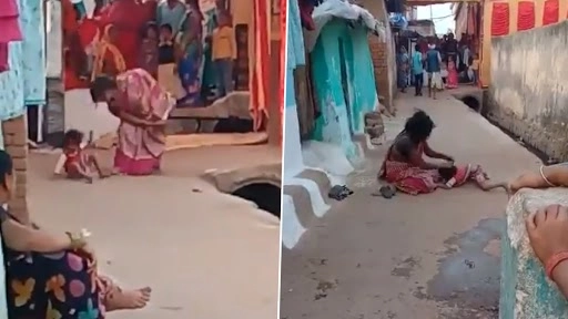 सोशल मीडिया पर एक निर्दयी मां द्वारा 3 वर्षीय बेटे को बेरहमी से पीटने का वीडियो वायरल, लोग बने रहे मूक दर्शक