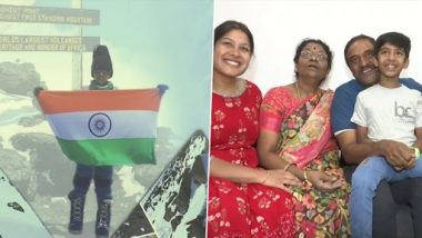 Hyderabad: अफ्रीका की सबसे ऊंची चोटी माउंट किलिमंजारो पर फतह हासिल कर भारत लौटे 7 वर्षीय विराट, देखें तस्वीरें