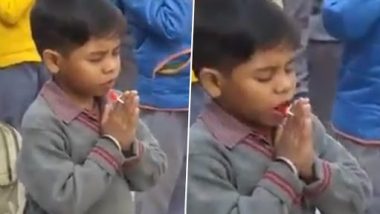 Lollipop Viral Video: स्कूल असेंबली में ये क्यूट बच्चा छिपकर खा रहा था लॉलीपॉप, वीडियो देख आजाएगी बचपन की याद