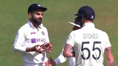 Ind vs Eng 4th Test Day 1: बीच मैदान में भिड़ें Ben Stokes और Virat Kohli, मैदानी अंपायरों ने सुलझाया मामला, देखें वीडियो