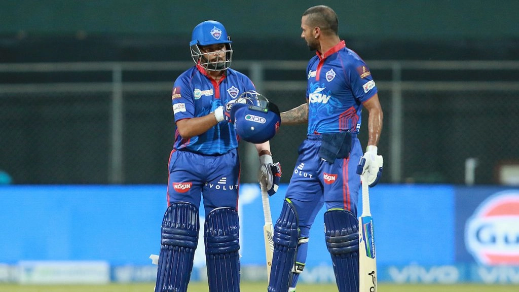 शिखर धवन और पृथ्वी शॉ की तूफान में उड़ा चेन्नई सुपर किंग्स