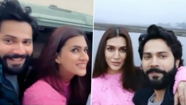 Varun Dhawan और Kriti Sanon ने फिल्म Bhediya के सेट से खास वीडियो किया शेयर, शेड्यूल हुआ खत्म