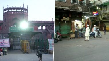 Delhi: रमजान का पहला रोजा आज, कोरोना के चलते सूना रहा जामा मस्जिद का बाजार- कई दुकानें बंद