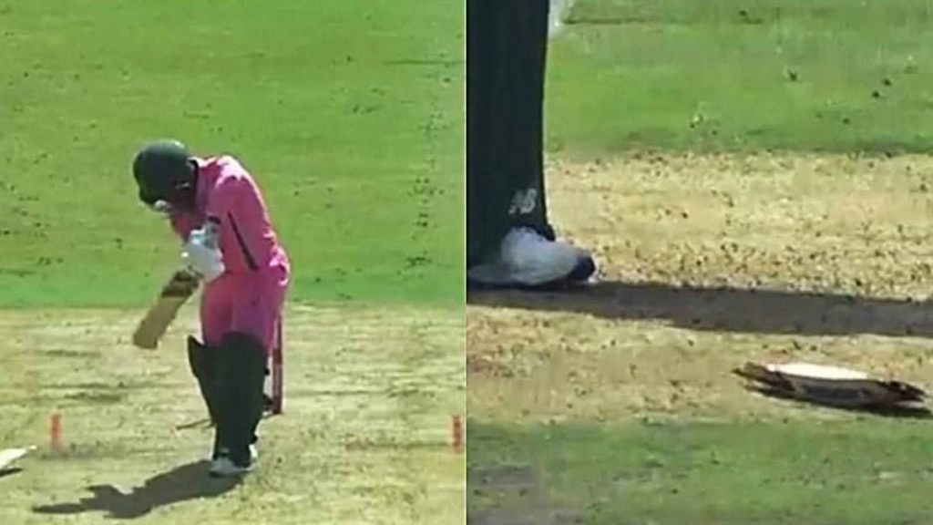 इस खतरनाक डिलीवरी ने तोड़ा टेंबा बावुमे बल्ला, देखें वीडियो