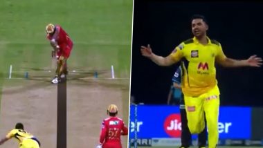 डीआरएस के उस्ताद MS Dhoni के सामने विकेट के लिए Deepak Chahar ने की अपील, देखें माही ने कैसे दिया जवाब