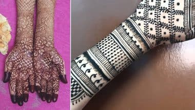 Gudi Padwa 2021 Mehndi Designs: गुड़ी पड़वा पर मेहंदी से अपने हाथों की सुंदरता में लगाएं चार चांद, देखें लेटेस्टऔर खूबसूरत डिजाइन्स