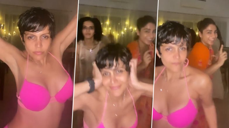 Mandira Bedi ने गुलाबी बिकिनी पहनकर किया हॉट डांस, बर्थडे पर पोस्ट किया बोल्ड Video