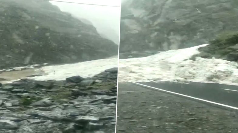Himachal Pradesh: बारिश-बर्फबारी से मौसम हुआ खुशनुमा, लौटी ठंड- Video