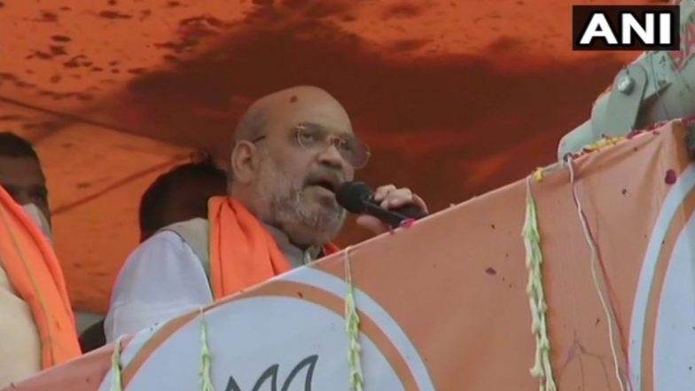 पश्चिम बंगाल चुनाव 2021: केंद्रीय गृह मंत्री अमित शाह बोले- 2 मई के बाद बंगाल की सरहद के भीतर नहीं दिखेंगे TMC के झंडे