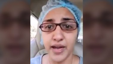 मुंबई: डॉक्टर ने की लोगों से मास्क पहनने की अपील, इमोशनल Video शेयर कर जाहिर की अपनी बेबसी