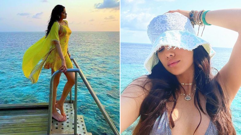 Janhvi Kapoor Hot Photos: मालदीव पहुंची जाह्नवी कपूर ने इन हॉट फोटोज से इंटरनेट पर मचाया बवाल