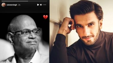 Kishore Nandlaskar के निधन की खबर सुनकर भावुक हुए Ranveer Singh, सोशल पर दी श्रद्धांजलि