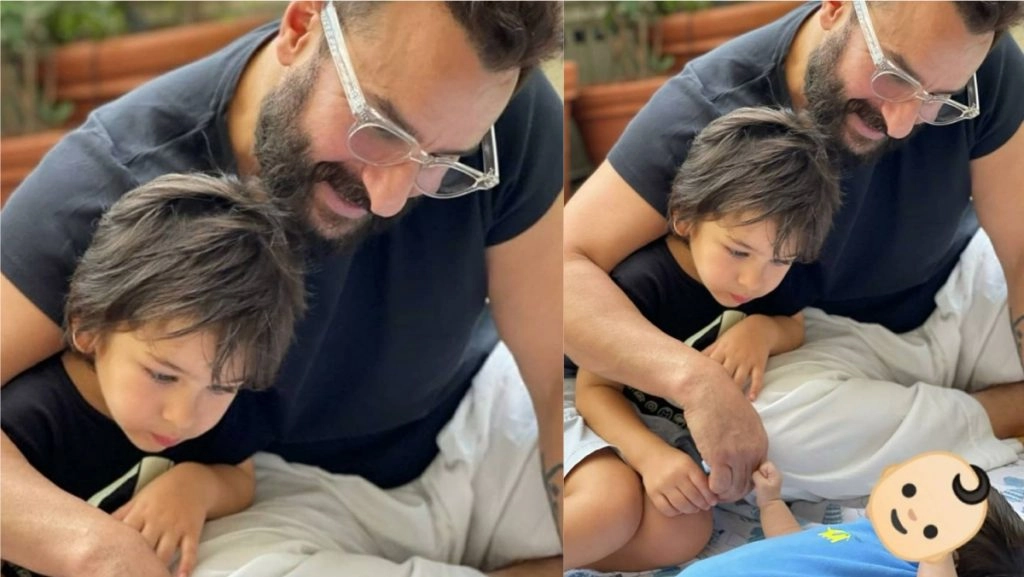 करीना कपूर ने शेयर की अपने दूसरे बेटे की पहली तस्वीर, पापा सैफ और भाई तैमूर संग शेयर की ये क्यूट तस्वीर