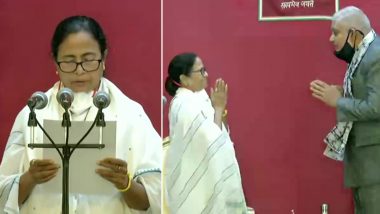 Mamata Banerjee Takes oath: ममता बनर्जी ने पश्चिम बंगाल की मुख्यमंत्री के तौर पर तीसरी बार शपथ ली