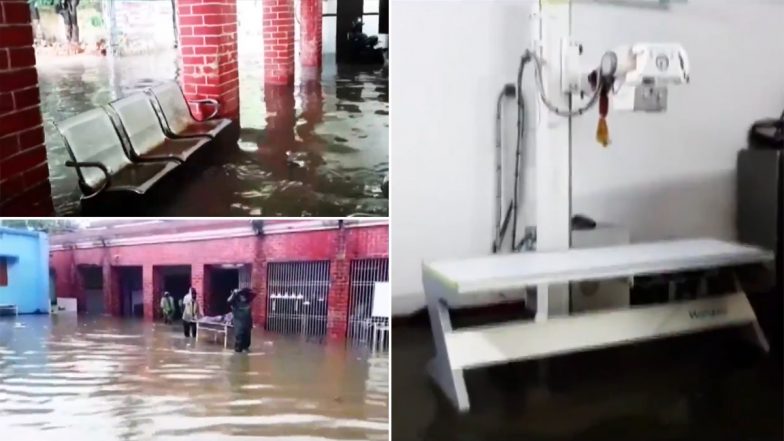 Bihar: भारी बारिश से हाजीपुर के सदर अस्पताल में जलजमाव, ऑपरेशन थियेटर में भी घुसा पानी