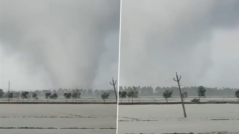 चक्रवाती तूफान Yass ओडिशा के बालासोर जिले में पहुंचा, देखें वीडियो