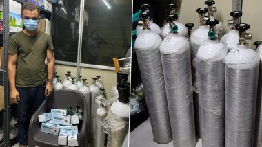 Mumbai में ऑक्सीजन की कालाबाजारी जारी, क्राइम ब्रांच ने 25 Oxygen Cylinder किए जब्त