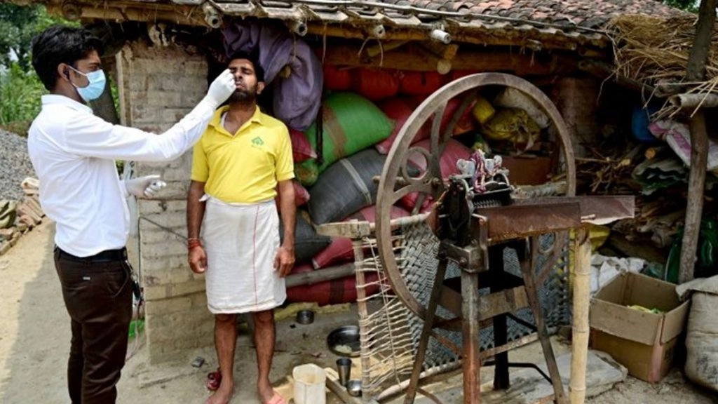 बिहार के ग्रामीण इलाकों में कोरोना का कहर