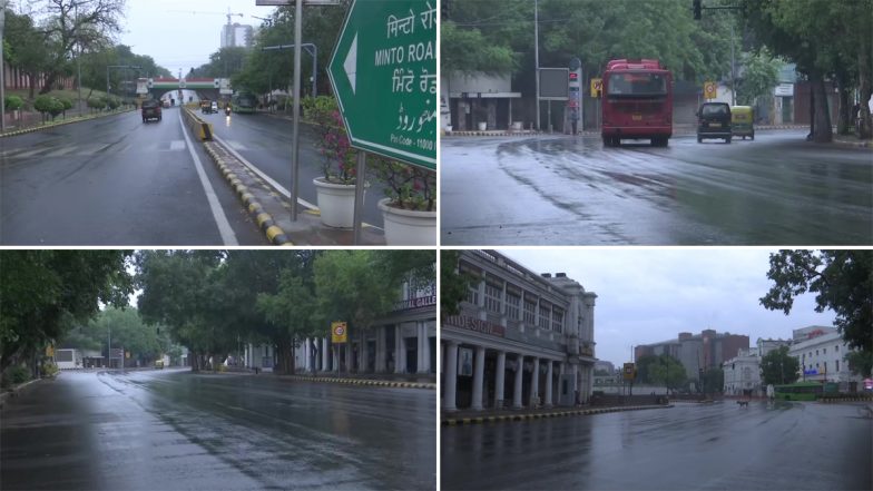 दिल्ली में हल्की बारिश से मौसम हुआ सुहावना, गर्मी से मिली राहत