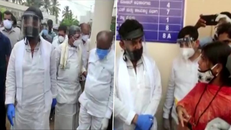 Karnataka: पूर्व मुख्यमंत्री सिद्धारमैया और कर्नाटक कांग्रेस अध्यक्ष डीके शिवकुमार ने चामराजनगर के जिला अस्पताल का जायजा लिया