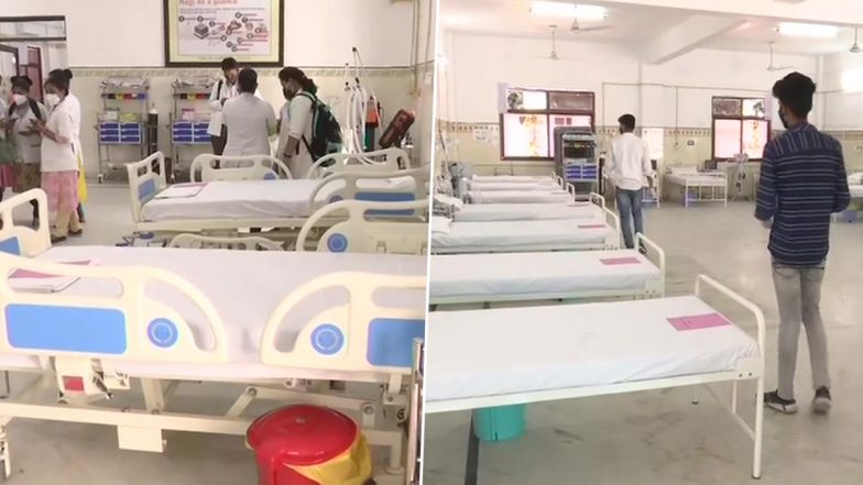 UP: लखनऊ के हज हाउस को कोविड अस्पताल में बदला गया, चीफ ऑफ प्रोजेक्ट ने कहा- यह 255 बेड का अस्पताल है जिसमें 25 वेंटिलेटर हैं
