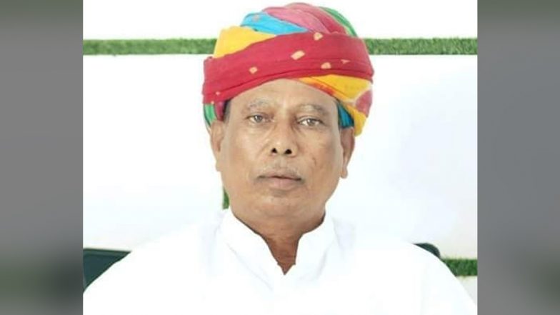 कोरोना से एक और बीजेपी विधायक की गई जान, राजस्थान के धरियावाद से MLA गौतम लाल मीणा का निधन