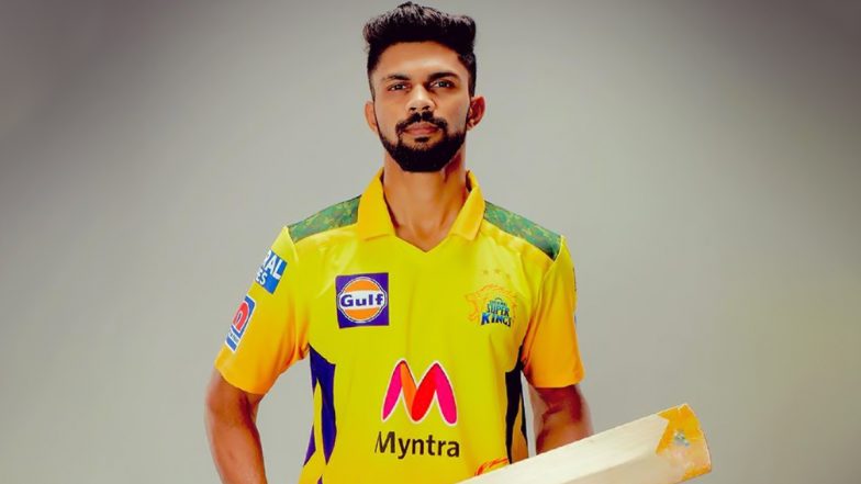 IPL 2021, CSK vs KKR: केकेआर को मिली पहली सफलता,आंद्रे रसेल ने ऋतुराज गायकवाड़ को लौटाया पवेलियन