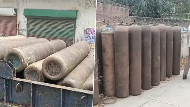 Haryana: पुलिस ने अंबाला में एक मकान से 33 खाली ऑक्सीजन सिलेंडर किया बरामद, एक गिरफ्तार