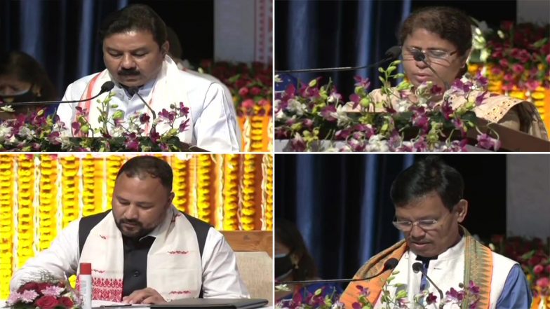 Assam: हेमंत बिस्वा सरमा बने असम के नए मुख्यमंत्री, 13 मंत्रियों ने भी ली शपथ
