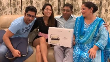 Hina Khan को सता रही अपने पिता की याद, शेयर किया परिवार संग ये यादगार Video